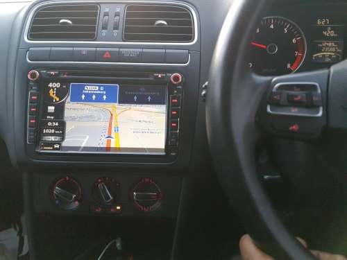 VW Polo 6 (2010 - 2014) Navigation unit, 8 inch GPS DVD, FREE Maps & Reverse Camera